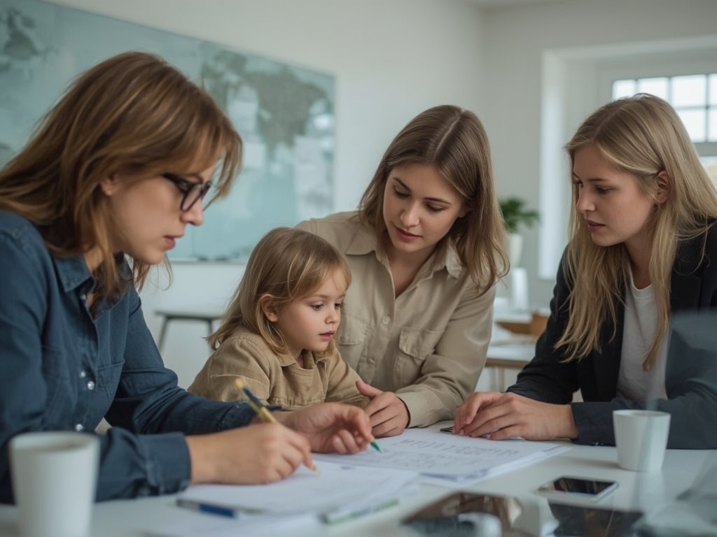 Praktisk arbetsgång för familjens beslut om vård, resa och renovering med solenergi
